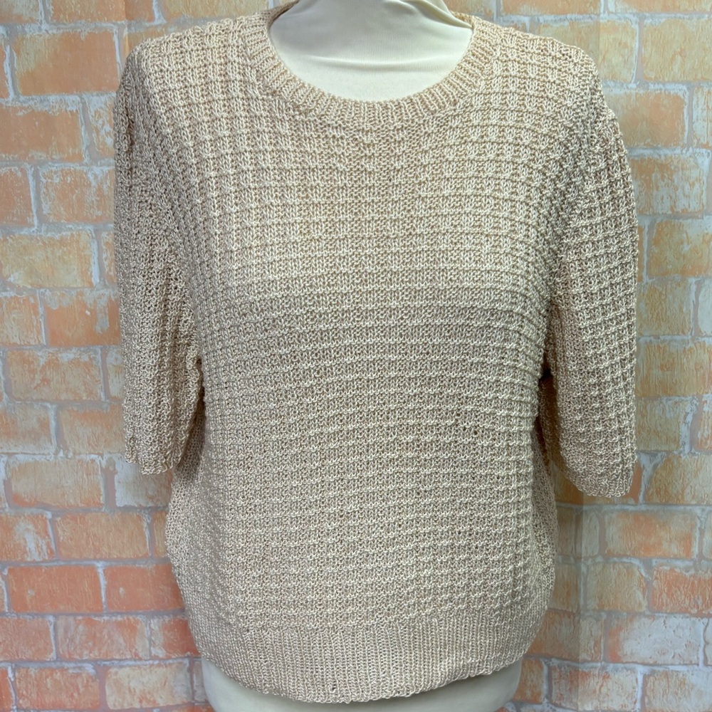 Handmade‎ Short Sleeve Sweater